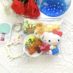 ガチャ詰めポーチ☆フードセット☆キーホルダー
