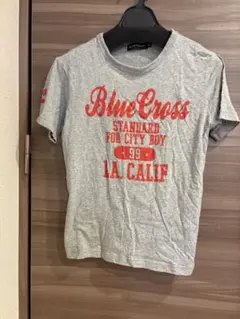 新品未使用BLUE CROSS Tシャツ グレー キッズMサイズのサムネイル