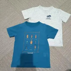 モンベル　Tシャツ　キッズ　100 　montbell　2枚セット