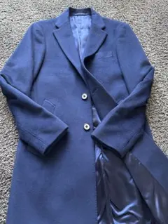 エストネーション×コロンボ ネイビー チェスターコート サイズ44