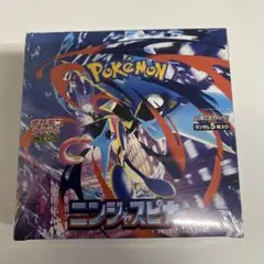 ポケモンカードニンジャスピナーシュリンク付き1 BOX