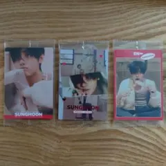 ENHYPEN ツインウエハース ソンフン SUNGHOON　3枚セット