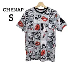 美品✨OH SNAP! コミックプリント 半袖Tシャツ 【S】柄物　派手　希少