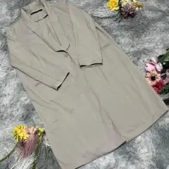 【KBF+】ロングジャケットコート　(one)