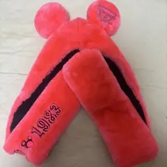 ディズニーリゾート　35周年 ピンク　ピンク　ファンキャップ　マフラーキャップ