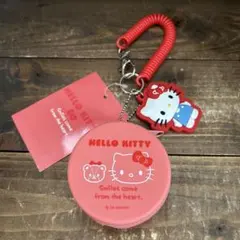 （新品未使用品）サンリオ　ハローキティ　シリコンミニケースチャーム