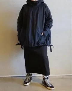 journal standard luxeメモリータフタフードブルゾン