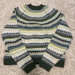 アメリカンイーグル　セーター　Mサイズ　レディース　ボーダー