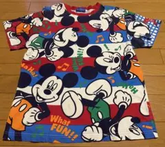Disney Resort ミッキーマウス 総柄 Tシャツ