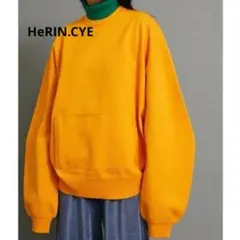HeRIN.CYE Pocket boyfriend tops オレンジ