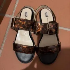 オリエンタルトラフィック　豹柄サンダル　M