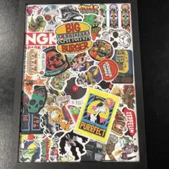 アメリカン雑貨　ステッカーアート　W225 H315