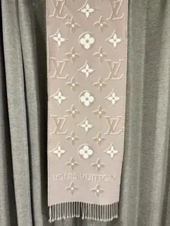 LOUIS VUITTON LV エセンシャルシャイン　ピンク　マフラー