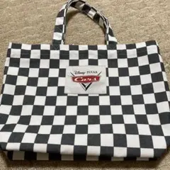 Disney Pixar Cars チェッカートートバッグ