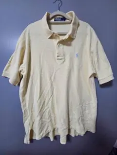 Ralph Lauren ポロシャツ L イエロー90s