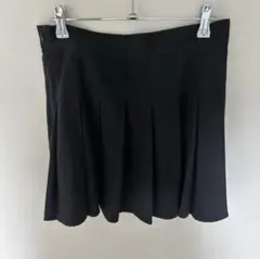 【SHEIN】 ブラックプリーツミニスカート