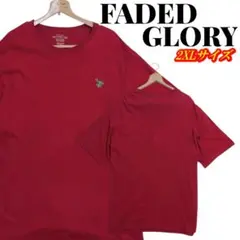 FADED GLORY フェイデッドグローリー カエル刺繍 Tシャツ 2XLのサムネイル