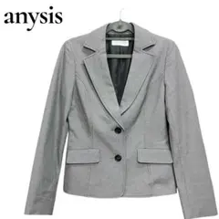 美品✨anysis グレー テーラードジャケット　卒業式　入学式　式典