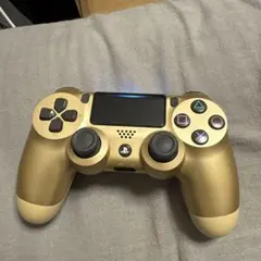 ゴールド ワイヤレスコントローラー PS4