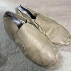 ベージュ ジャズシューズ