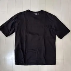 UNIQLO U ブラックボーダー　エアリズムTシャツ Lサイズ