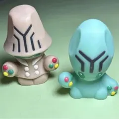 【2点セット】ポケモン 指人形 ソフビ リグレー オーベット