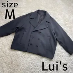 美品　lui's ルイス　ハイクオリティ　メルトン　ワイド　pコート Mサイズのサムネイル