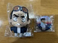 名探偵コナン SEGAラッキーくじ　F賞とI賞　ぬいぐるみとバッジセット