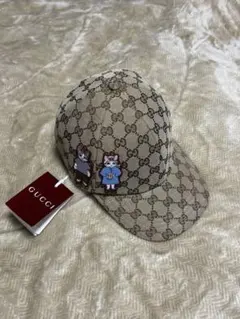 GUCCI GGスプリーム タイガー ベースボールキャップ　426887 GUCCI GGスプリーム タイガー ベースボールキャップ 426887 - メルカリ