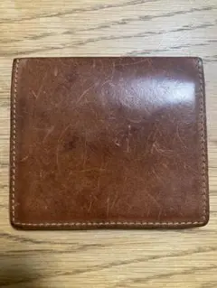 abrAsus ブラウン 薄いマネークリップ