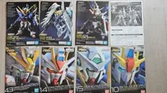 HG/RG/MGSD 説明書・デカール・ジャンクパーツ大量まとめ売り