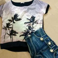 美品⭐セシルマクビー⭐GU⭐コーデ⭐ショーパン⭐オシャレ⭐誕生日 プレゼント