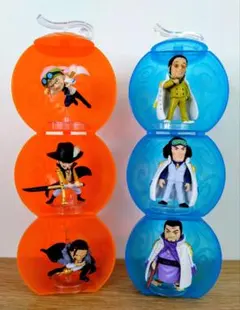 ワンピの実6体セット【海軍・七武海】