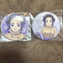 鬼滅の刃 AGF2025 ランダムホログラム缶バッジ 胡蝶しのぶ 2種セット