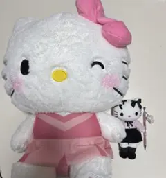 限定品】ハローキティ ジス コラボ ぬいぐるみ 40cm ピンク - メルカリ