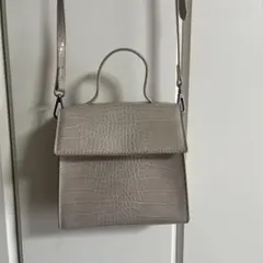 2wayクロコダイル柄ショルダーバッグ