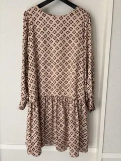 Supreme LaLa 花柄長袖ワンピース