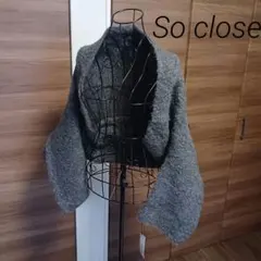 ⭐SALE【新品】dinos So close イタリア系アルパカ混ニットボレロ