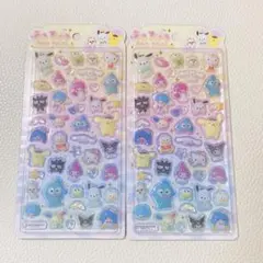 【正規品】 サンリオ うるちゅるポップシール サンリオキャラクターズ 2枚