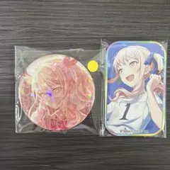 プロセカ 暁山瑞希 ホログラム缶バッジ 神高祭 スクエア缶バッジ
