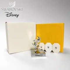 極美品 極希少 廃盤 スワロフスキー ディズニー ドナルドダック 100