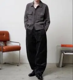 UNIQLO ユニクロ ラムニットジャケット ブラウン ニット カーディガンのサムネイル