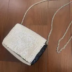 SANTI ショルダーバッグ スパンコールバック