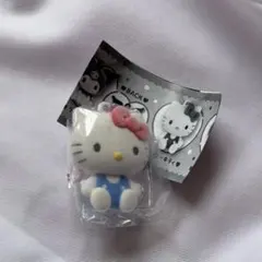サンリオ　ふわふわフロッキーマスコット　ハローキティ