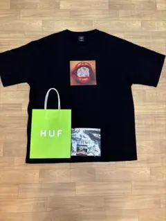 HUF Ice Grill Tee "Black" 【おまけ付き】