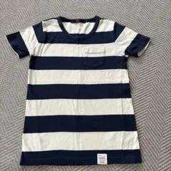 AZUL by moussy ストライプ Tシャツ 140のサムネイル