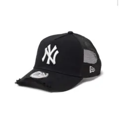 NEW ERA ニューヨークヤンキース メッシュキャップ ブラック