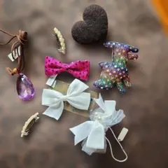 ヘアアクセサリー　まとめ売り