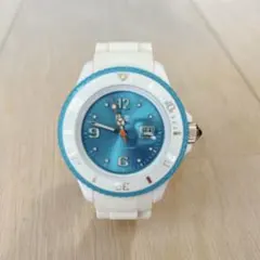 ICE WATCH レディース 腕時計 ホワイト×ターコイズブルー