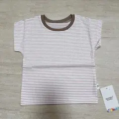 ベビー用ボーダー半袖Tシャツ 80